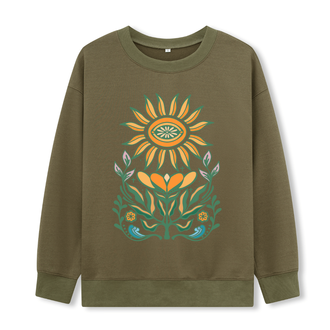 Sunflower Front-printed Sweatshirt