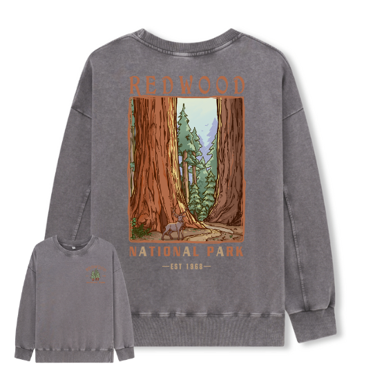 Elk Walk Washed Sweatshirt