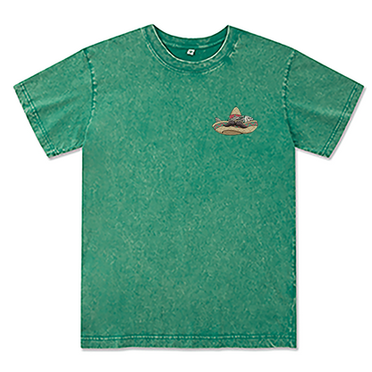 Freeleaf Fiesta Fishing Fever Unisex Washed Tee