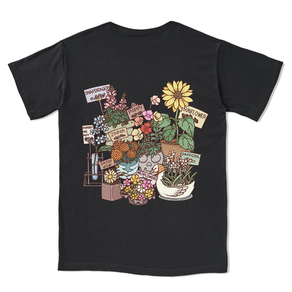 Freeleaf Flourishing Garden Nature Inspired Unisex Tee