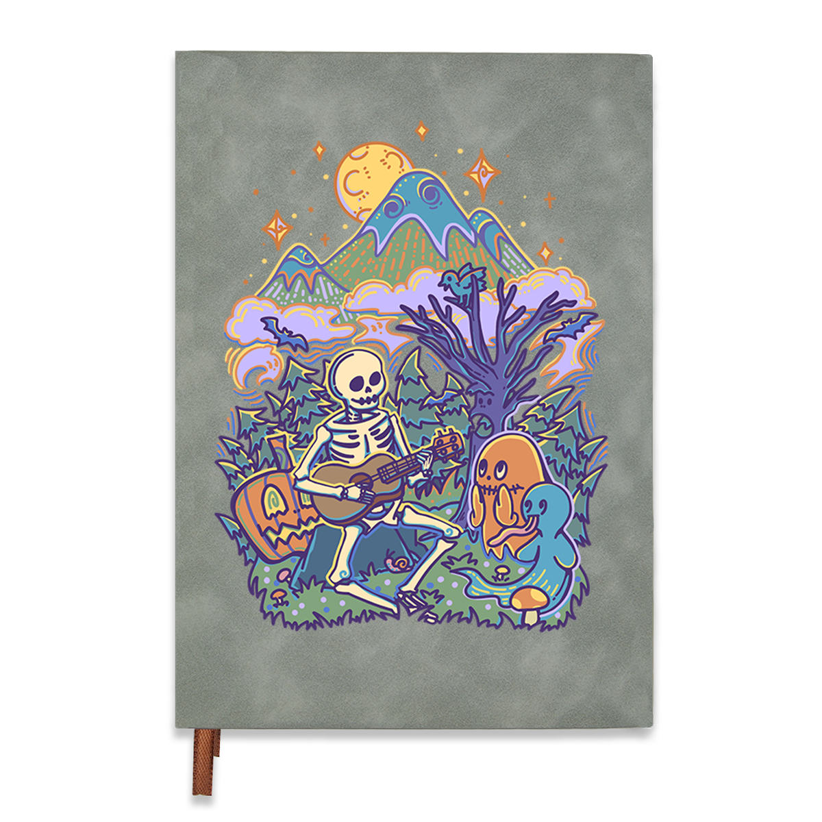 Freeleaf Fairy Tale Halloween Vintage Leather Notebook