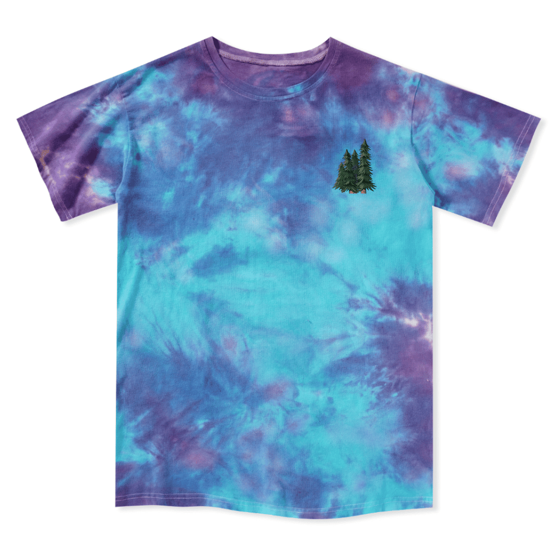 Adventure Awaits Tie Dye Tee