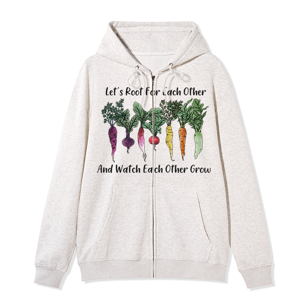 freeleaf-hoing-aint-easy-front-printed-unisex-nature-inspired-fleece-full-zip-hoodie-copy