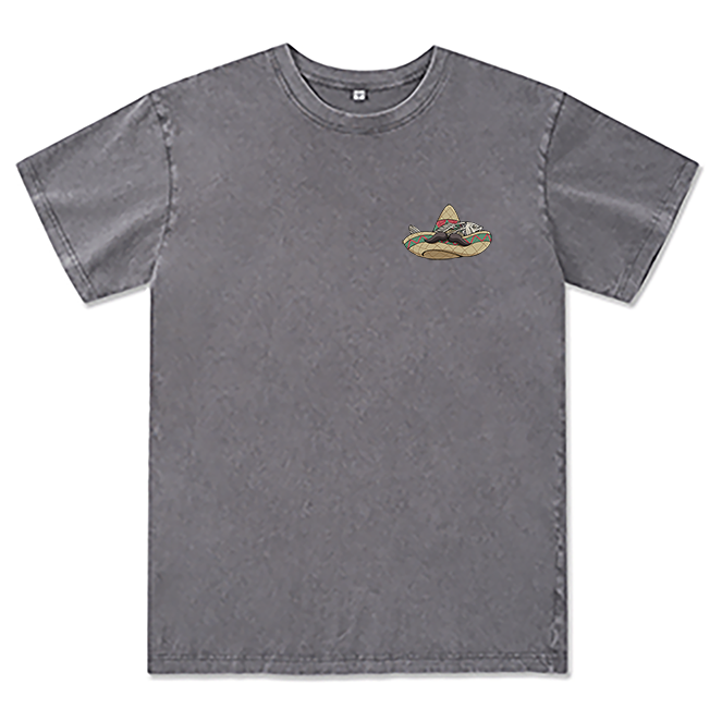 Freeleaf Fiesta Fishing Fever Unisex Washed Tee