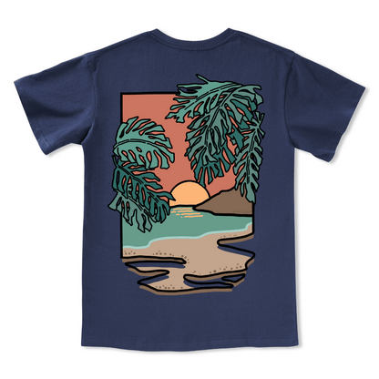 Hawaiian Vacation V-neck Tee