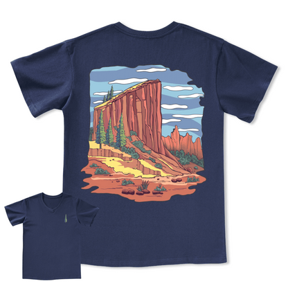 Zion National Park V-neck Tee