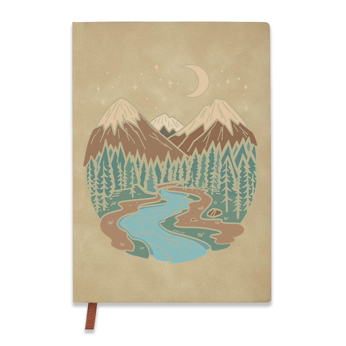 Freeleaf Dreamland Vintage Leather Journal  Notebook