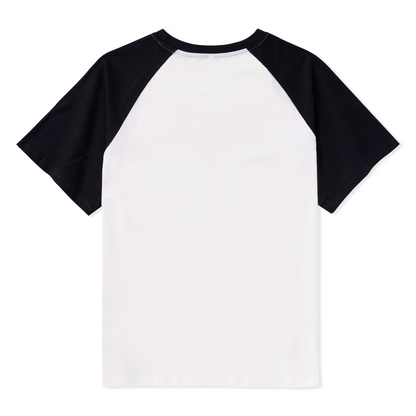 Yosemite National Park Front-printed Raglan Short Sleeve Top