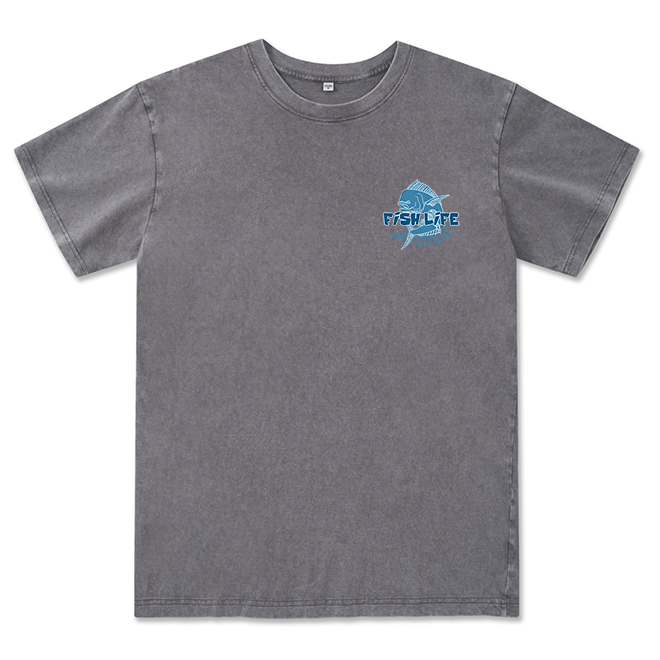 Freeleaf Mahi-Mahi Leap Unisex Washed Tee