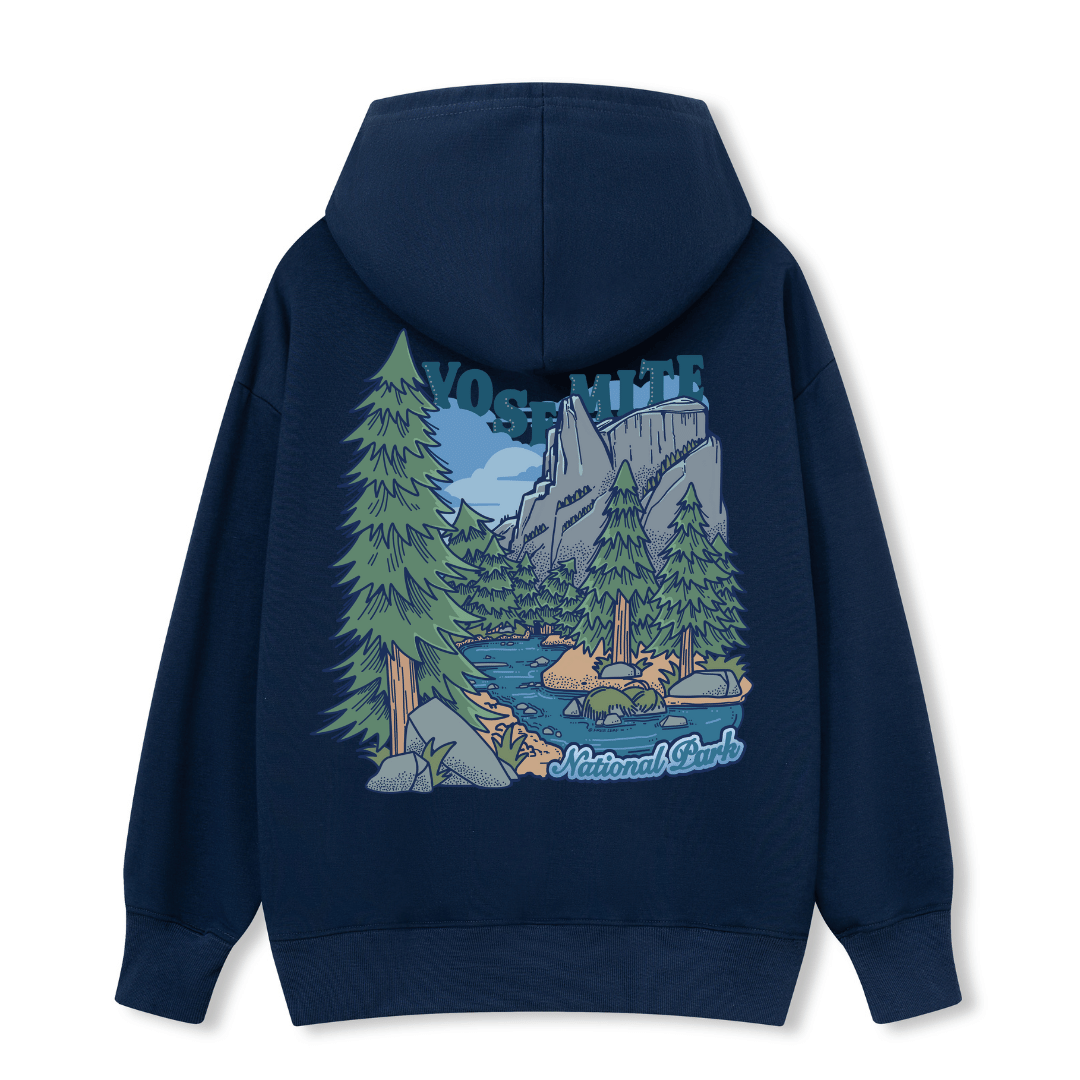 Yosemite National Park Back-printed Hoodie