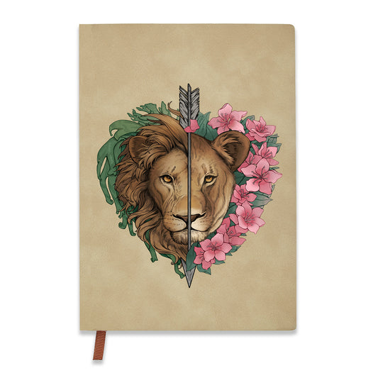 Freeleaf Wild at Heart Vintage Leather Journal Notebook