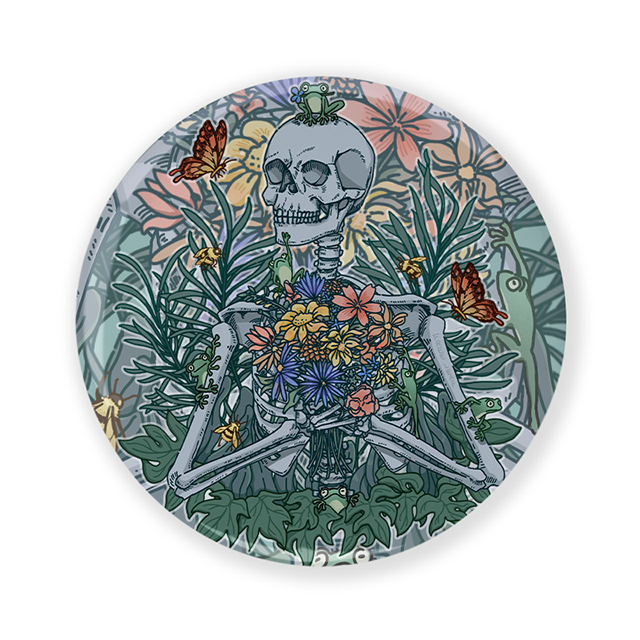 Freeleaf Rebirth in Bloom Badge Pin