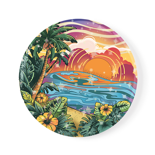 freeleaf-golden-beach-badge-pin