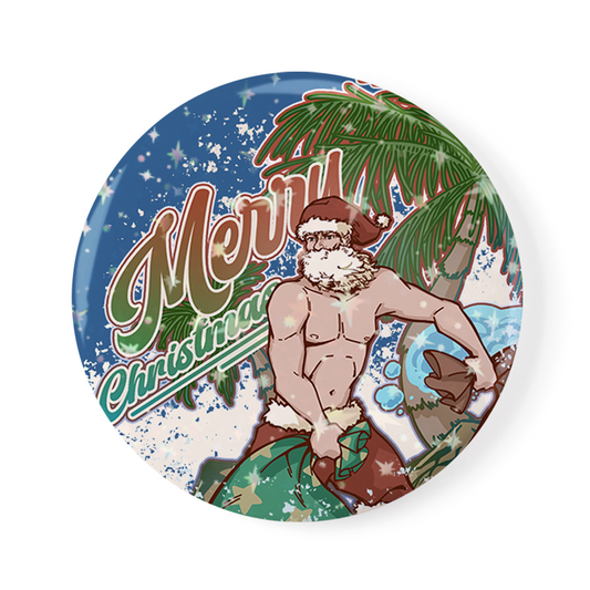 freeleaf-ssanta-claus-surfing-badge-pin