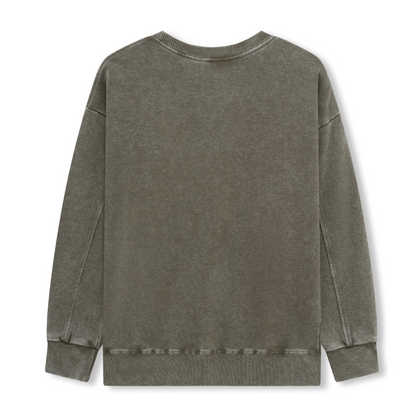 Golden Glow Washed Sweatshirt