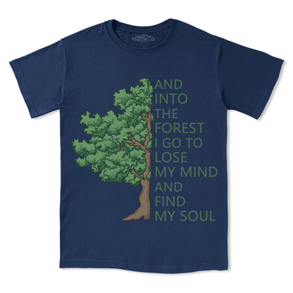 Freeleaf Into Forest And Find My Soul Tee