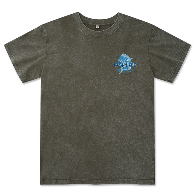 Freeleaf Mahi-Mahi Leap Unisex Washed Tee