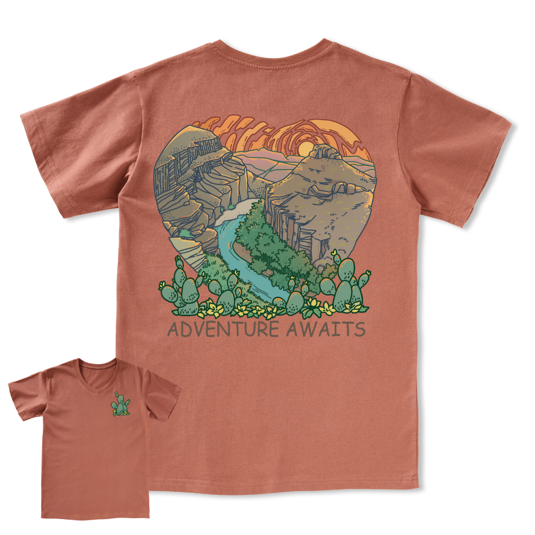 Big Bend National Park V-neck Tee