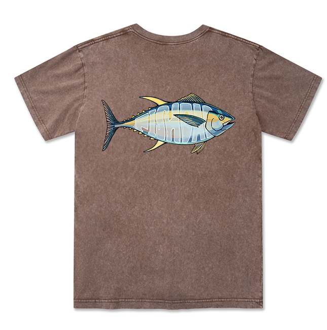 Freeleaf Bluefin Unisex Washed Tee