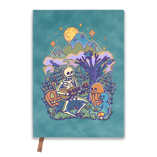 Freeleaf Fairy Tale Halloween Vintage Leather Notebook