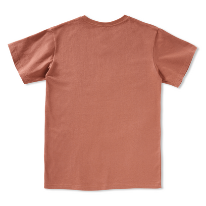 Golden Glow Unisex Front-printed V-neck Tee