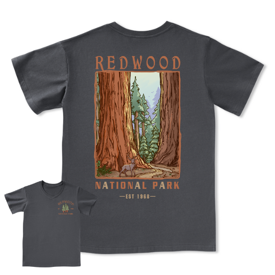 Elk Walk V-neck Tee