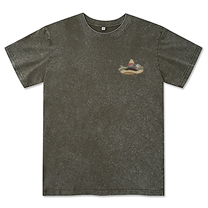 Freeleaf Fiesta Fishing Fever Unisex Washed Tee