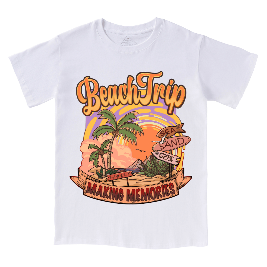 Vacation Front-printed Tee