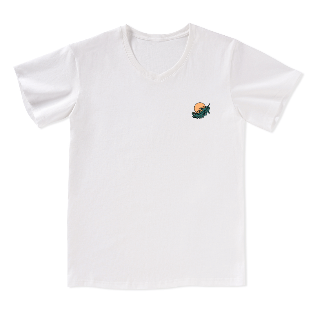 Hawaiian Vacation V-neck Tee