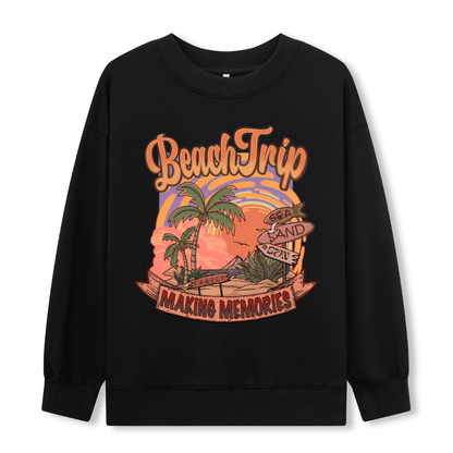 Vacation Front-printed Sweatshirt