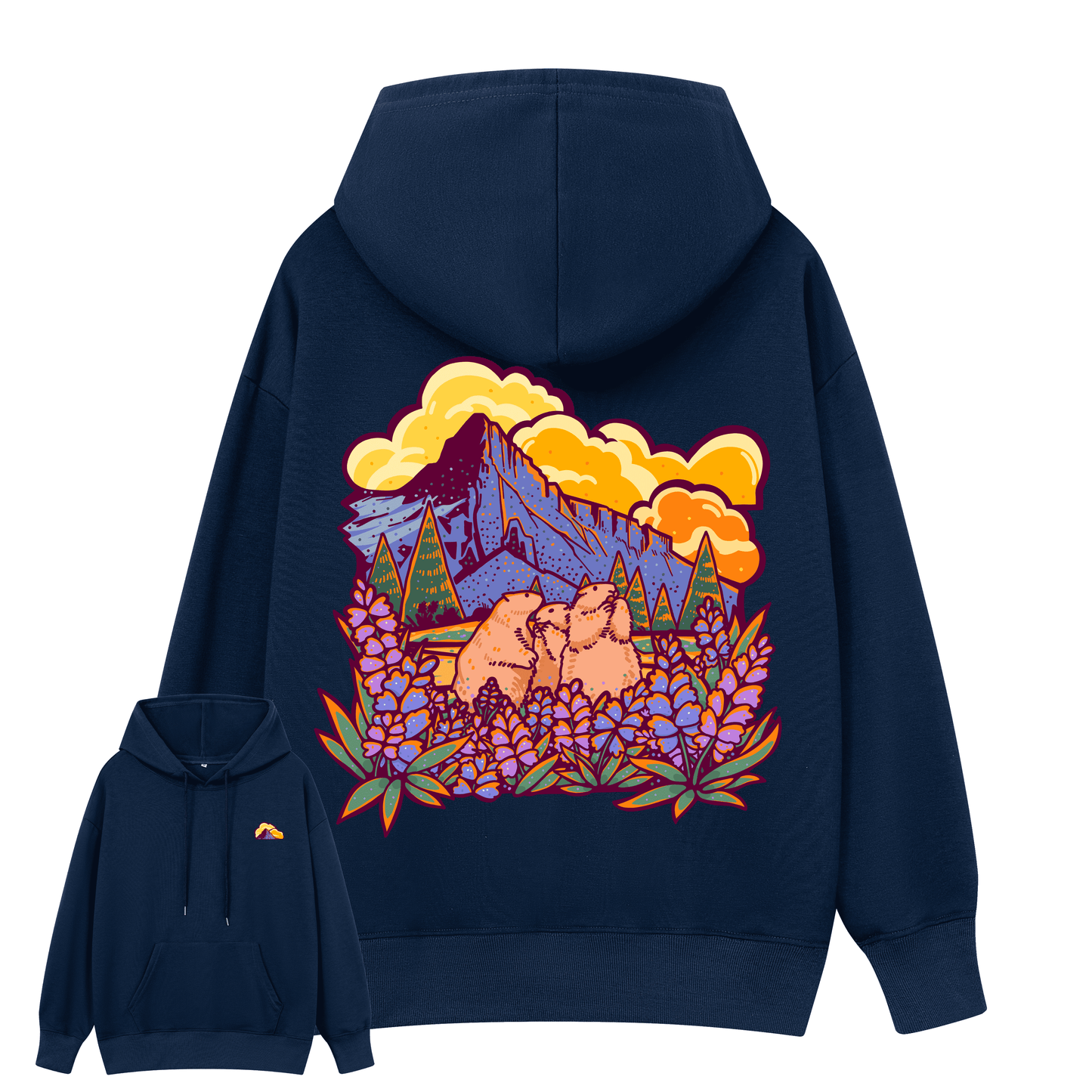 Mount Rainier National Park Hoodie