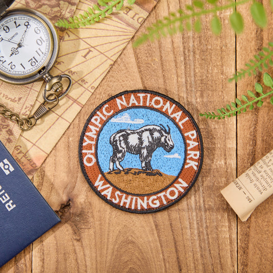 Olympic National Park Vintage Cloth Patch