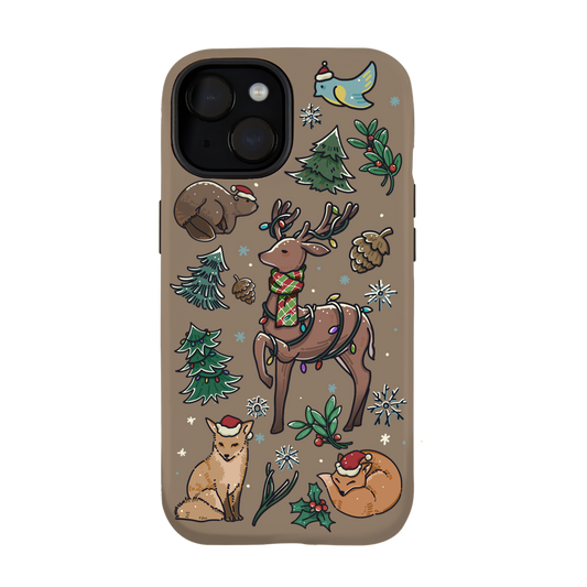 freeleaf-yellowstone-christmas-wonderland-iphone-case