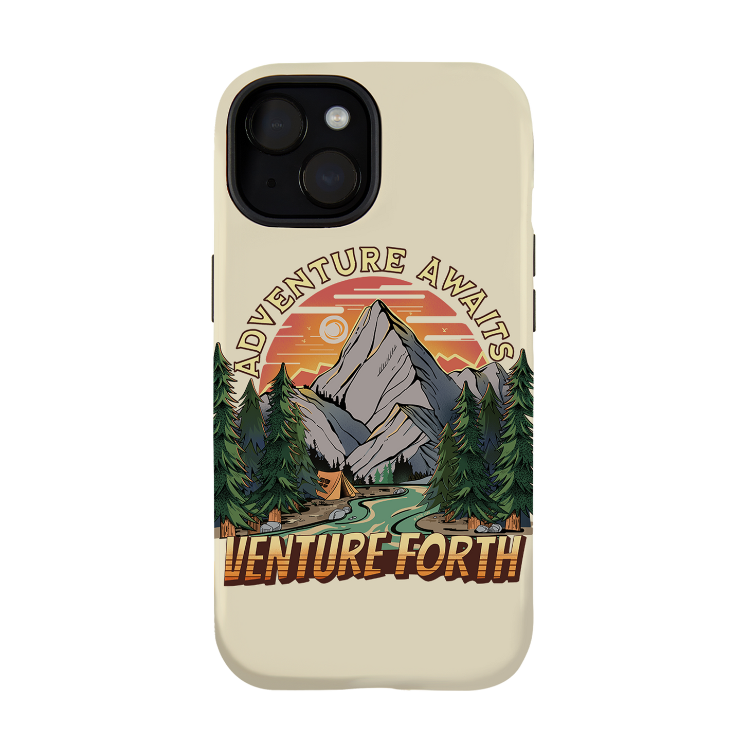 Adventure Awaits Iphone Case