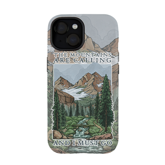 Freeleaf The Mountains Are Calling iphone Case