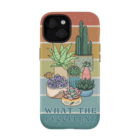 Freeleaf What the Fucculent iphone Case