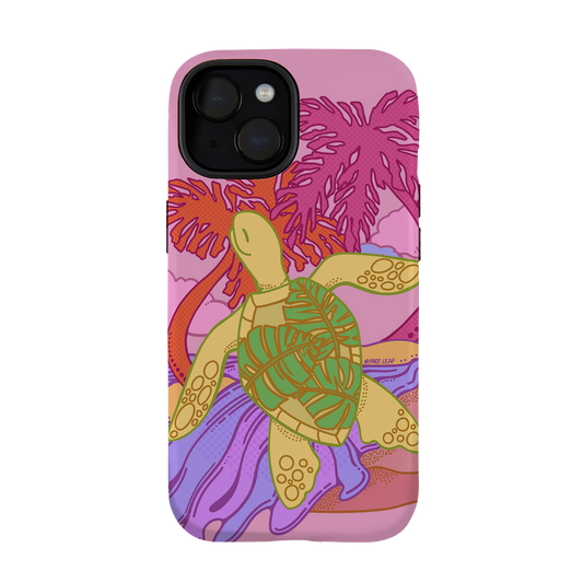 hawaiian-green-sea-turtle-iphone-case