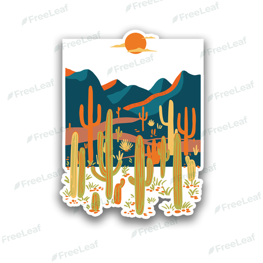 Desert Miracle Sticker