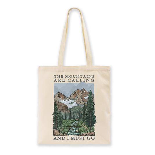 Freeleaf The Mountains Are Calling Tote Bag