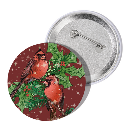 freeleaf-christmas-cardinal-badge-pin