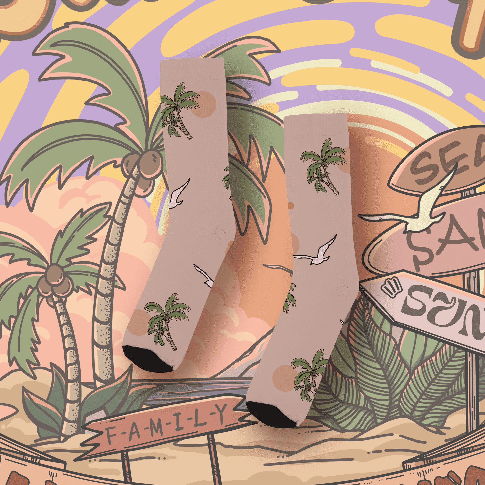 Vacation Sock