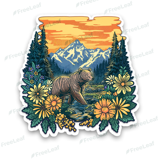 Go Into Nature Sticker